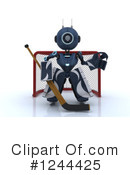 Robot Clipart #1244425 by KJ Pargeter