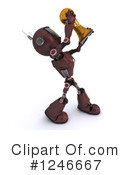 Robot Clipart #1246667 by KJ Pargeter