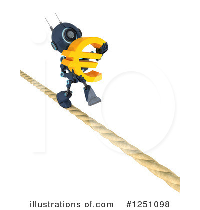 Royalty-Free (RF) Robot Clipart Illustration by KJ Pargeter - Stock Sample #1251098