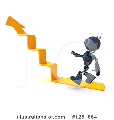 Royalty-Free (RF) Robot Clipart Illustration by KJ Pargeter - Stock Sample #1251864
