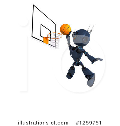 Basketball Clipart #1259751 by KJ Pargeter