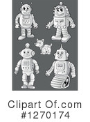 Robot Clipart #1270174 by visekart