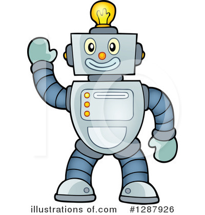 Robot Clipart #1287926 by visekart