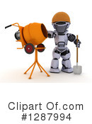 Robot Clipart #1287994 by KJ Pargeter