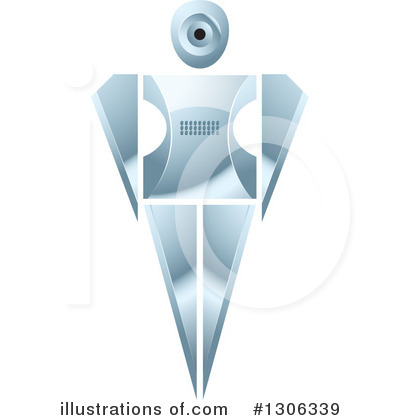 Robot Clipart #1306339 by Lal Perera