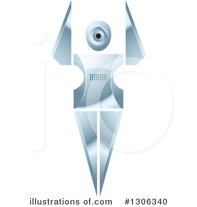 Royalty-Free (RF) Robot Clipart Illustration by Lal Perera - Stock Sample #1306340