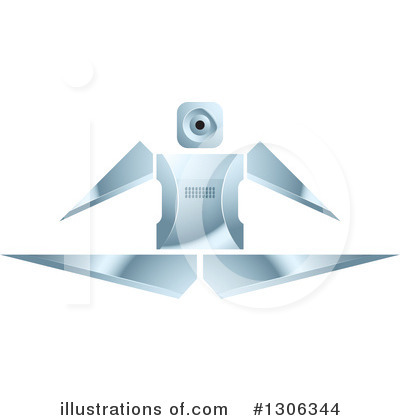 Royalty-Free (RF) Robot Clipart Illustration by Lal Perera - Stock Sample #1306344