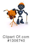 Robot Clipart #1306740 by KJ Pargeter