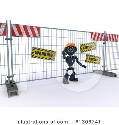 Royalty-Free (RF) Robot Clipart Illustration by KJ Pargeter - Stock Sample #1306741