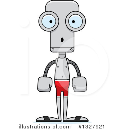 Royalty-Free (RF) Robot Clipart Illustration by Cory Thoman - Stock Sample #1327921