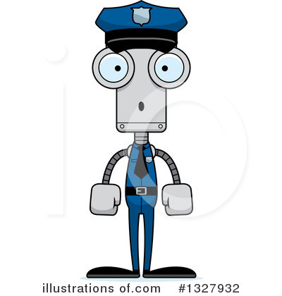 Royalty-Free (RF) Robot Clipart Illustration by Cory Thoman - Stock Sample #1327932