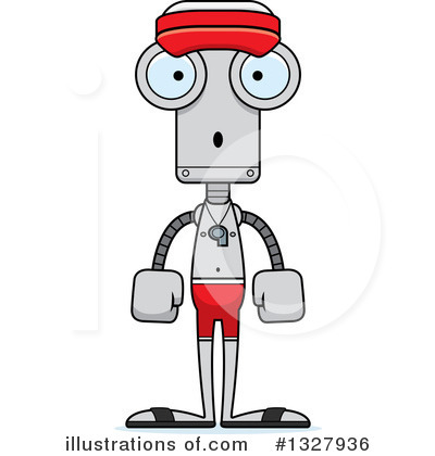 Royalty-Free (RF) Robot Clipart Illustration by Cory Thoman - Stock Sample #1327936