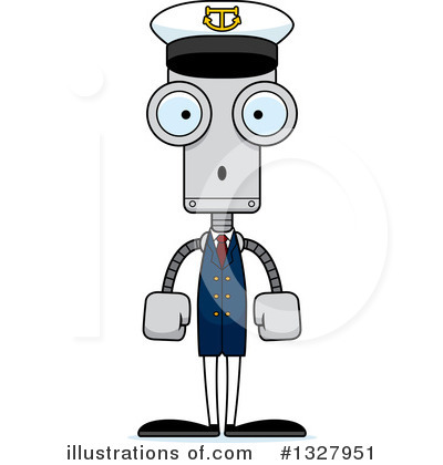 Royalty-Free (RF) Robot Clipart Illustration by Cory Thoman - Stock Sample #1327951