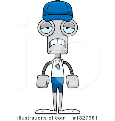 Royalty-Free (RF) Robot Clipart Illustration by Cory Thoman - Stock Sample #1327961