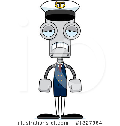 Royalty-Free (RF) Robot Clipart Illustration by Cory Thoman - Stock Sample #1327964