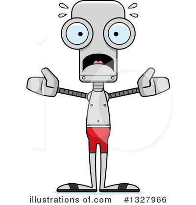 Royalty-Free (RF) Robot Clipart Illustration by Cory Thoman - Stock Sample #1327966