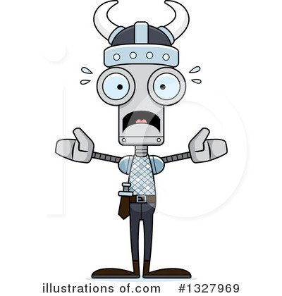 Royalty-Free (RF) Robot Clipart Illustration by Cory Thoman - Stock Sample #1327969