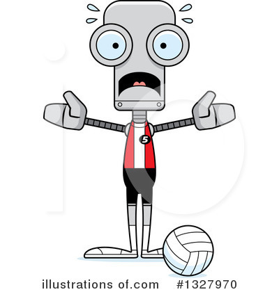 Royalty-Free (RF) Robot Clipart Illustration by Cory Thoman - Stock Sample #1327970