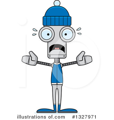 Royalty-Free (RF) Robot Clipart Illustration by Cory Thoman - Stock Sample #1327971