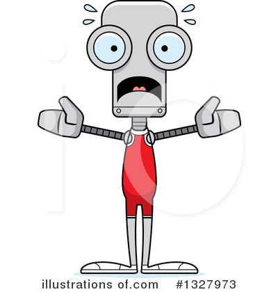 Royalty-Free (RF) Robot Clipart Illustration by Cory Thoman - Stock Sample #1327973