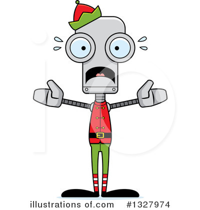 Royalty-Free (RF) Robot Clipart Illustration by Cory Thoman - Stock Sample #1327974