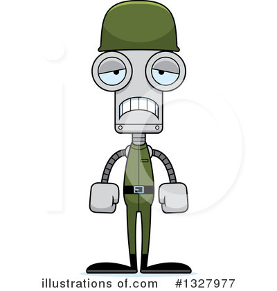 Royalty-Free (RF) Robot Clipart Illustration by Cory Thoman - Stock Sample #1327977