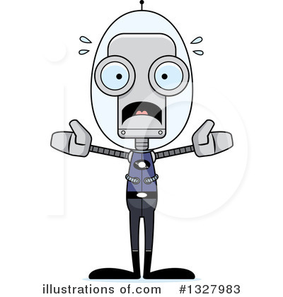 Royalty-Free (RF) Robot Clipart Illustration by Cory Thoman - Stock Sample #1327983