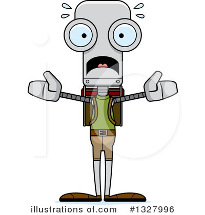 Royalty-Free (RF) Robot Clipart Illustration by Cory Thoman - Stock Sample #1327996