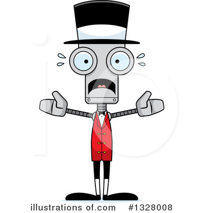 Royalty-Free (RF) Robot Clipart Illustration by Cory Thoman - Stock Sample #1328008