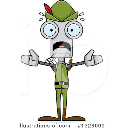 Royalty-Free (RF) Robot Clipart Illustration by Cory Thoman - Stock Sample #1328009