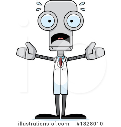 Royalty-Free (RF) Robot Clipart Illustration by Cory Thoman - Stock Sample #1328010