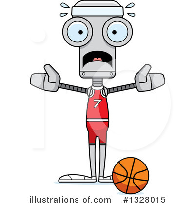 Royalty-Free (RF) Robot Clipart Illustration by Cory Thoman - Stock Sample #1328015