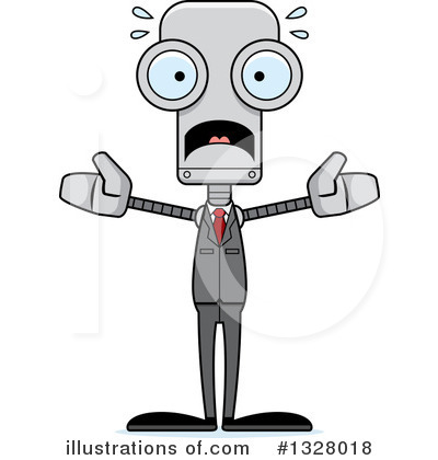 Royalty-Free (RF) Robot Clipart Illustration by Cory Thoman - Stock Sample #1328018