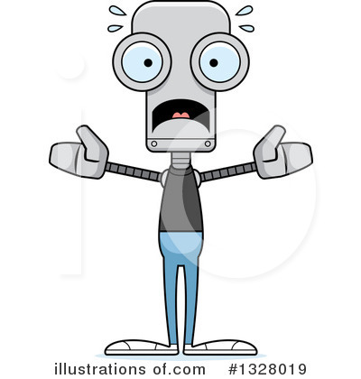 Royalty-Free (RF) Robot Clipart Illustration by Cory Thoman - Stock Sample #1328019