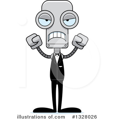 Royalty-Free (RF) Robot Clipart Illustration by Cory Thoman - Stock Sample #1328026