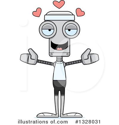 Royalty-Free (RF) Robot Clipart Illustration by Cory Thoman - Stock Sample #1328031