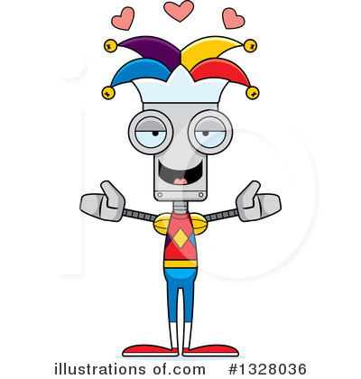 Royalty-Free (RF) Robot Clipart Illustration by Cory Thoman - Stock Sample #1328036