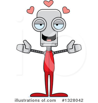 Royalty-Free (RF) Robot Clipart Illustration by Cory Thoman - Stock Sample #1328042