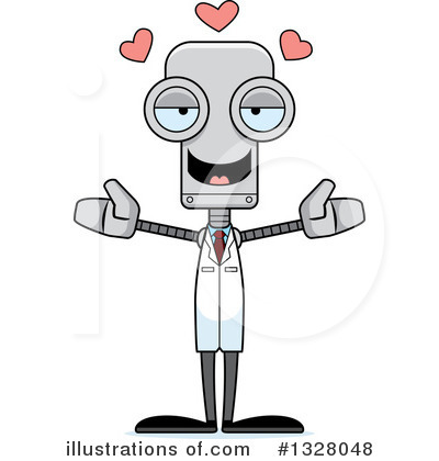 Royalty-Free (RF) Robot Clipart Illustration by Cory Thoman - Stock Sample #1328048