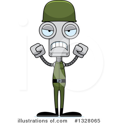 Royalty-Free (RF) Robot Clipart Illustration by Cory Thoman - Stock Sample #1328065