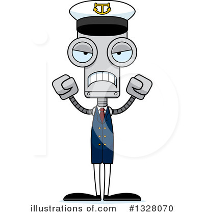 Royalty-Free (RF) Robot Clipart Illustration by Cory Thoman - Stock Sample #1328070