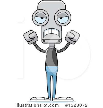 Royalty-Free (RF) Robot Clipart Illustration by Cory Thoman - Stock Sample #1328072
