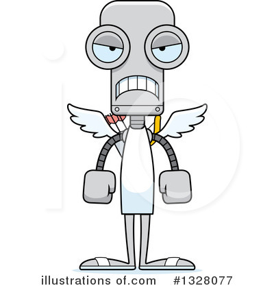 Royalty-Free (RF) Robot Clipart Illustration by Cory Thoman - Stock Sample #1328077