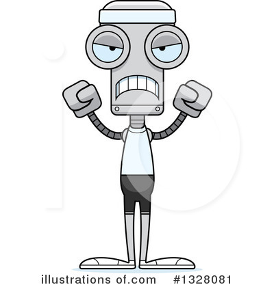 Royalty-Free (RF) Robot Clipart Illustration by Cory Thoman - Stock Sample #1328081