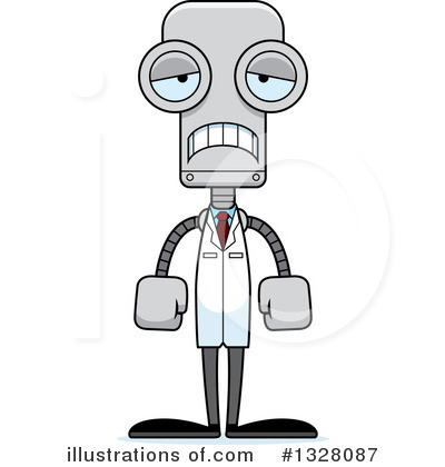 Royalty-Free (RF) Robot Clipart Illustration by Cory Thoman - Stock Sample #1328087