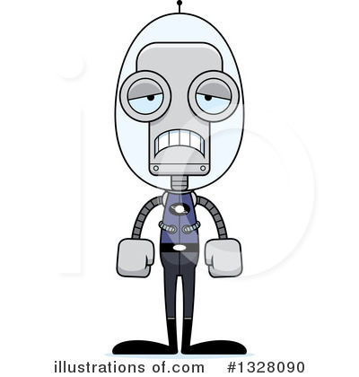Royalty-Free (RF) Robot Clipart Illustration by Cory Thoman - Stock Sample #1328090