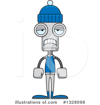 Royalty-Free (RF) Robot Clipart Illustration by Cory Thoman - Stock Sample #1328098