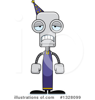 Royalty-Free (RF) Robot Clipart Illustration by Cory Thoman - Stock Sample #1328099