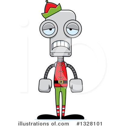 Royalty-Free (RF) Robot Clipart Illustration by Cory Thoman - Stock Sample #1328101