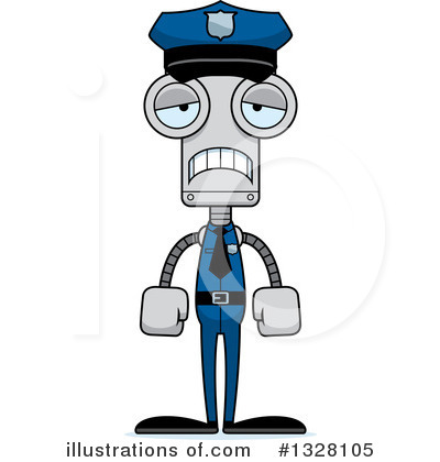 Royalty-Free (RF) Robot Clipart Illustration by Cory Thoman - Stock Sample #1328105